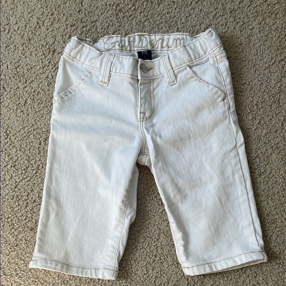 GAP Girls White Shorts
